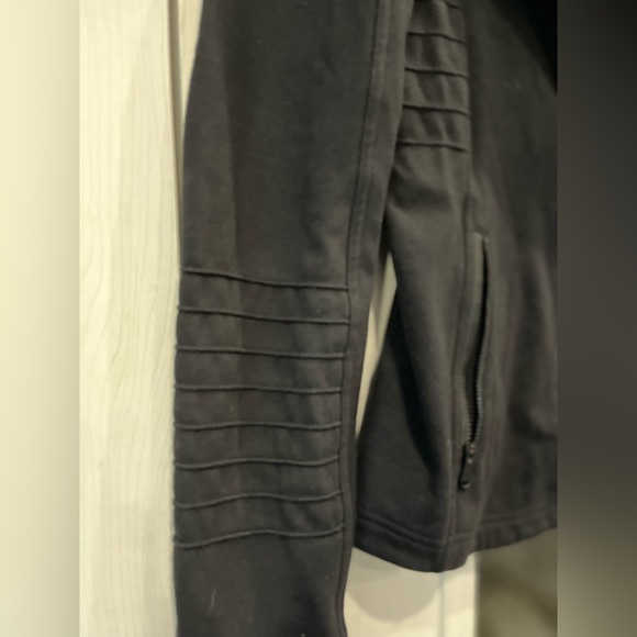 Athleta Black Moto Jacket | Women’s XS - Picture 7 of 10